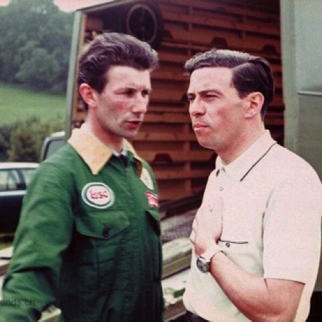 Brands Hatch 1966 
échanges techniques avec Bob Dance